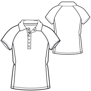 Fashion sewing patterns for Polo T-Shirt 693